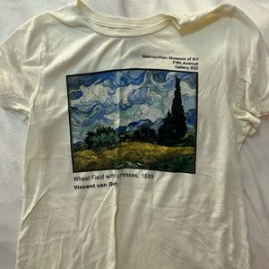 Off White Vincent Van Gogh Painting T-Shirt S